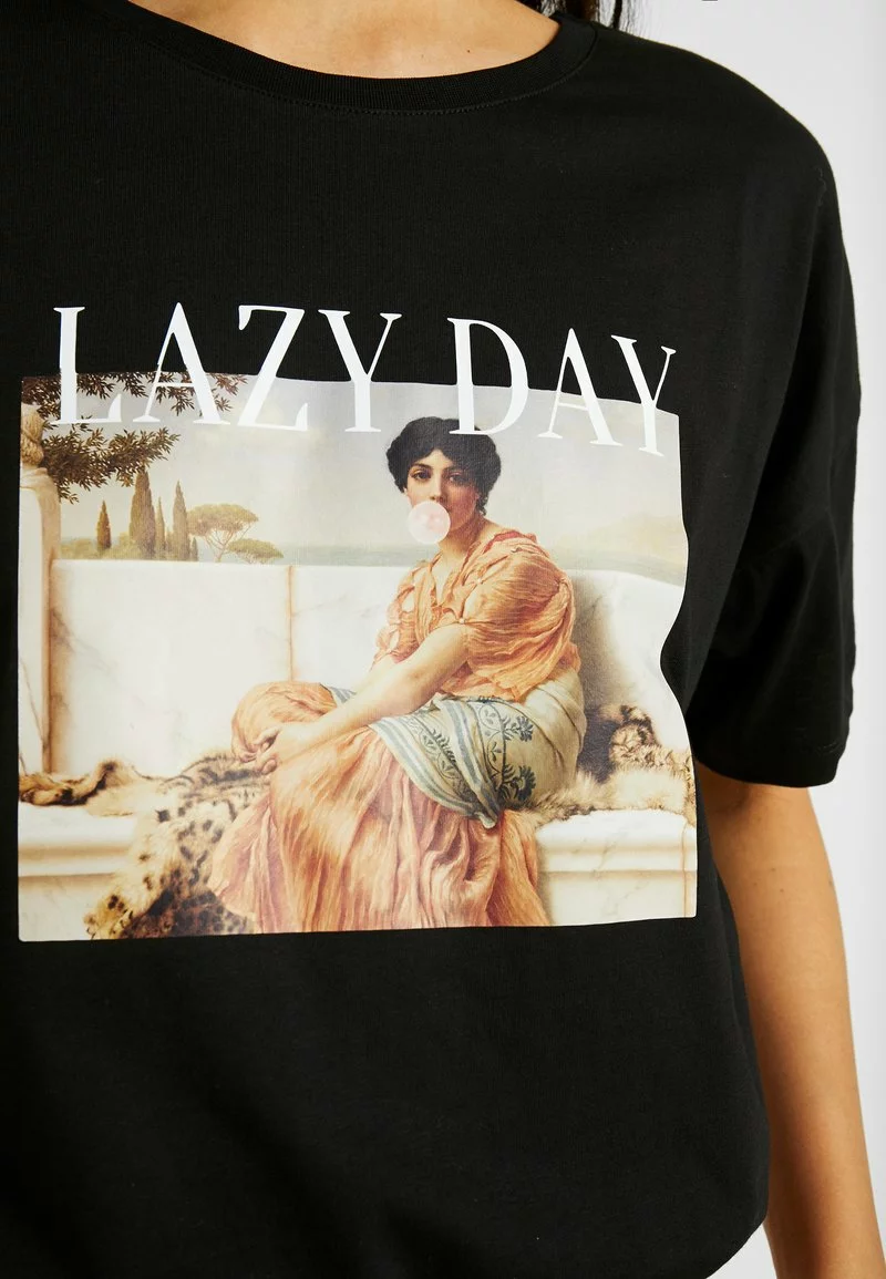 Even&Odd Damen T-Shirt Print - Black 8 Even&Odd Damen T-Shirt Print - Black – Bild 6