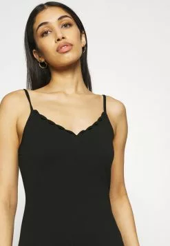 Even&Odd Damen Scallop Edge Mini Strap Dress - Etuikleid - Black -Even&Odd Verkäufe 2023 bc0b0ddd02b34f37a75e4c901149caf3