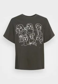 Even&Odd T-Shirt Print - Anthracite | Damen -Even&Odd Verkäufe 2023 bc8df77c3f53495d9010f394a744bddb