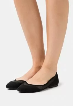 Even&Odd Damen Klassischer Ballerina - Black