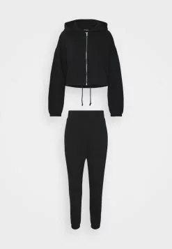 Even&Odd Damen SET - OVERSIZED SWEAT JACKET & JOGGER - Sweatjacke - Black -Even&Odd Verkäufe 2023 bda3a8e069f74026b5a283a30f76f86d