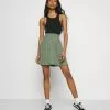 Even&Odd A-Linien-Rock - Black/light Green | Damen