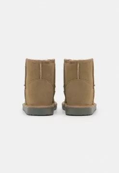 Even&Odd Damen LEATHER WINTER BOOTIES - Stiefelette - Khaki -Even&Odd Verkäufe 2023 bef7bb71483149fd9e779d750401fd3a