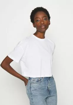 Even&Odd Damen 2 PACK - T-Shirt Basic - Black/white