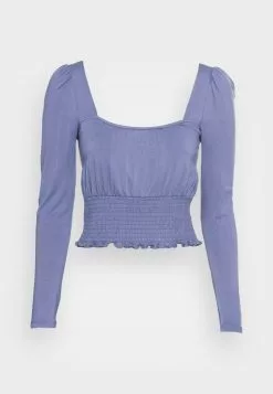 Even&Odd Damen SHIRRING DETAIL LONG SLEEVE CROP WITH GATHER - Langarmshirt - Blue 10 Even&Odd Damen SHIRRING DETAIL LONG SLEEVE CROP WITH GATHER - Langarmshirt - Blue -Even&Odd Verkäufe 2023 bfe3f7dfc5704b6987028bddcf5d924c