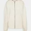Even&Odd Damen OVERSIZED HOODED ZIP JACKET - Sweatjacke - Off-white