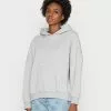 Even&Odd Damen HOODIE LONG WITHOUT DRAWCORD AND POCKET - Kapuzenpullover - Mottled Light Grey -Even&Odd Verkäufe 2023 c1d5768fe3754245b8f21cf557a701e5