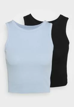 Even&Odd Damen 2 PACK - Top - Black/blue -Even&Odd Verkäufe 2023 c2945725953c45b9b82046da4142437e