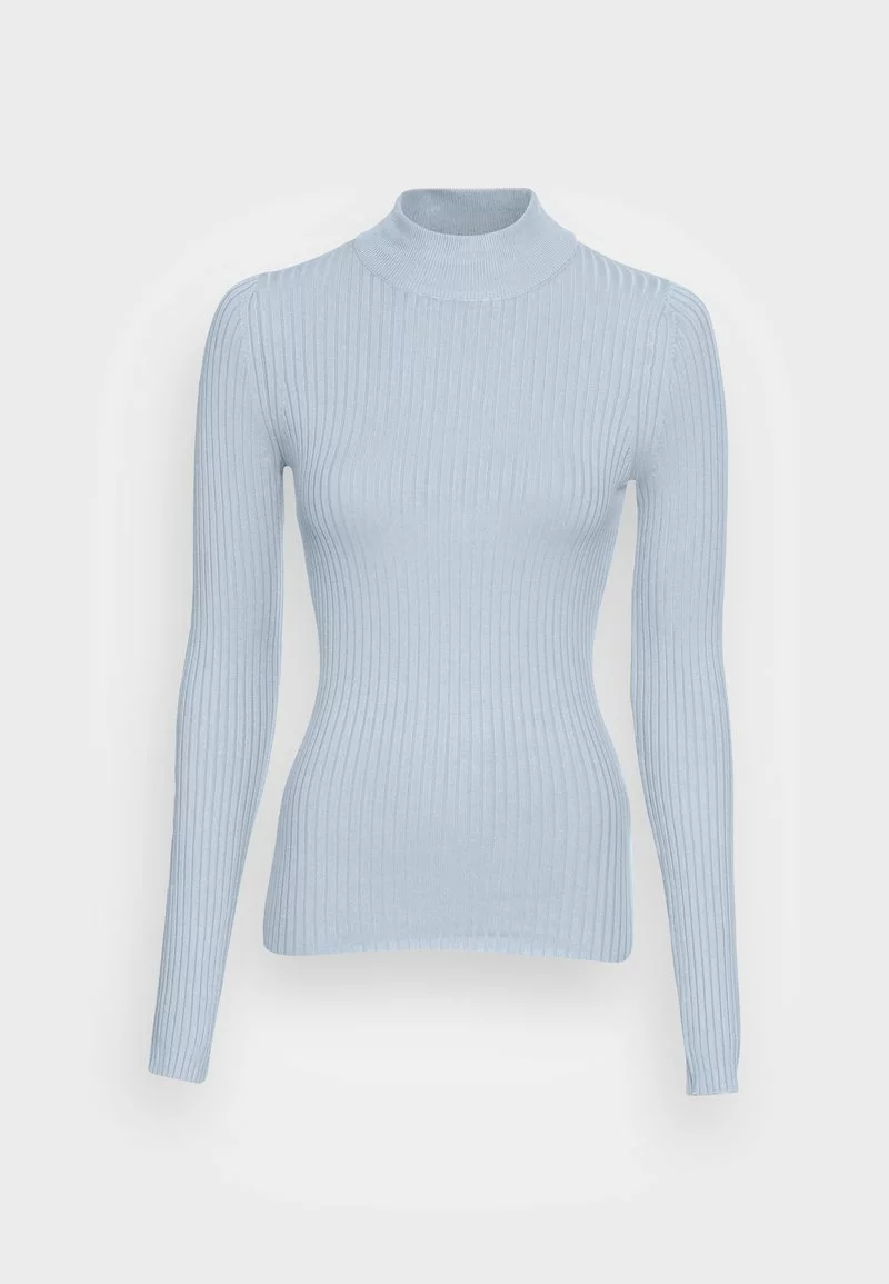 Even&Odd Damen Strickpullover - Mottled Light Blue 6 Even&Odd Damen Strickpullover - Mottled Light Blue – Bild 4