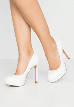 Even&Odd Damen High Heel Pumps - White
