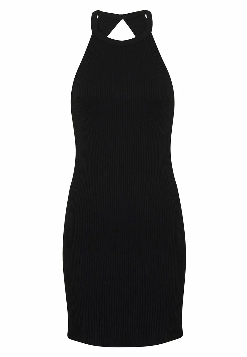 Even&Odd Damen BODYCON DRESS - Jerseykleid - Black 6 Even&Odd Damen BODYCON DRESS - Jerseykleid - Black – Bild 4
