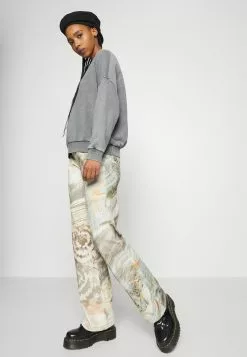 Even&Odd Damen OVERSIZED PRINT - Sweatshirt - Grey -Even&Odd Verkäufe 2023 c3c6653cec684eb3ac43b02cb0a3b90f