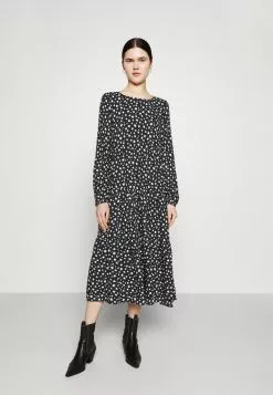 Even&Odd Damen Freizeitkleid - Black/white