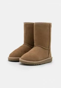Even&Odd Damen WINTER BOOTIES LEATHER - Stiefelette - Taupe -Even&Odd Verkäufe 2023 c671ddaf67ff4b87a0a252a5a924dc68
