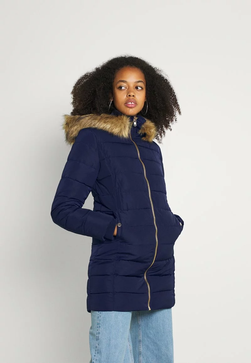 Even&Odd Damen Wintermantel - Dark Blue 3 Even&Odd Damen Wintermantel - Dark Blue