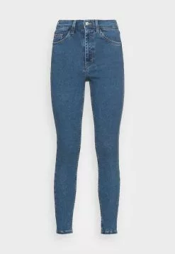 Even&Odd Damen Jeans Skinny Fit - Blue Denim -Even&Odd Verkäufe 2023 c77e2ff17b0c4dcf92e1d731b245ef07