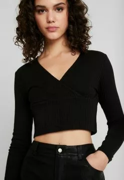 Even&Odd Damen Langarmshirt - Black -Even&Odd Verkäufe 2023 c8061b0c2e614fdea557a738c243a3cb