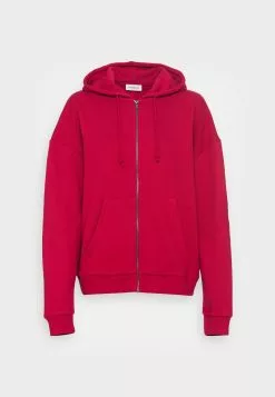 Even&Odd Damen OVERSIZED HOODED ZIP JACKET - Sweatjacke - Red -Even&Odd Verkäufe 2023 c90e1f1f873045d1bea80b8fb1d46536