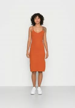 Even&Odd Damen Jerseykleid - Brown