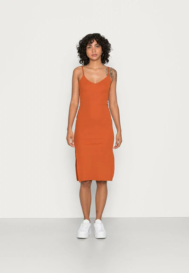 Even&Odd Damen Jerseykleid - Brown 2 Even&Odd Damen Jerseykleid - Brown