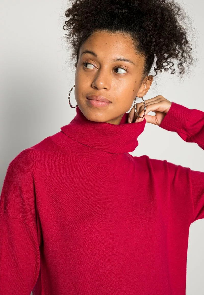 Even&Odd Damen Strickkleid - Red 7 Even&Odd Damen Strickkleid - Red – Bild 5