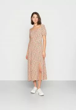 Even&Odd Freizeitkleid - Pink/yellow | Damen