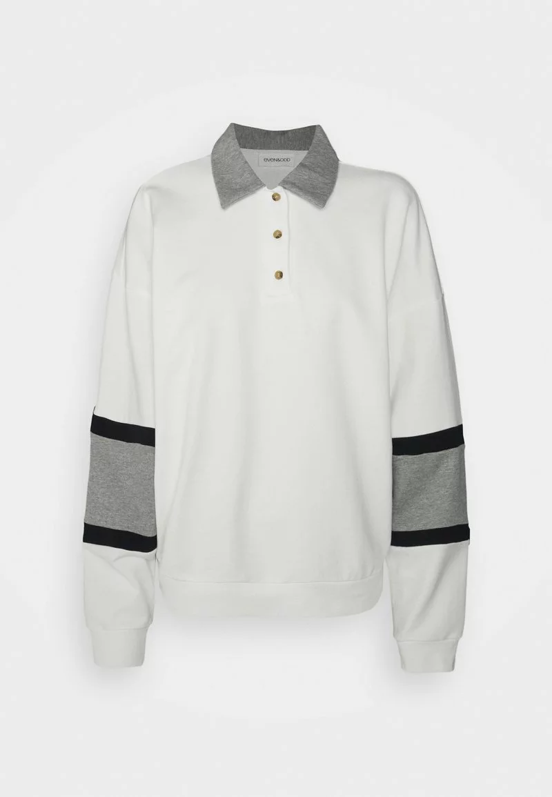 Even&Odd Damen Sweatshirt - White 3 Even&Odd Damen Sweatshirt - White