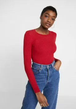 Even&Odd Damen Strickpullover - Dark Red