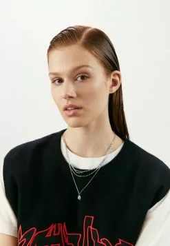 Even&Odd Damen Halskette - Silver-coloured