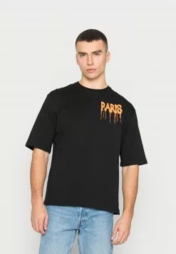 Even&Odd GRAFFITI PARIS BACK PRINT TEE UNISEX - T-Shirt Print - Black -Even&Odd Verkäufe 2023 cd1af0be6dbc407ea54e12a10a101a7b