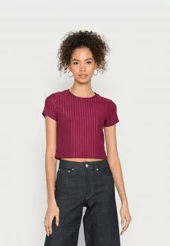 Even&Odd Damen T-Shirt Basic - Purple