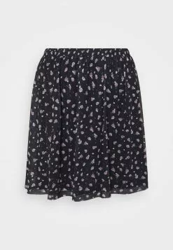 Even&Odd Damen A-Linien-Rock - Black/lilac -Even&Odd Verkäufe 2023 ce94f376d90a49e789552a91578d524c