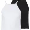 Even&Odd Damen 2 PACK - Top - Black/white -Even&Odd Verkäufe 2023 d0a7e619ed964c18879b493e4b58c7dd