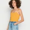 Even&Odd Damen Top - Orange/yellow -Even&Odd Verkäufe 2023 d0a830190d92463dba19cdd87131228c