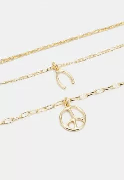 Even&Odd Halskette - Gold-coloured | Damen -Even&Odd Verkäufe 2023 d14605559d0743178930c17c3b7a42f4