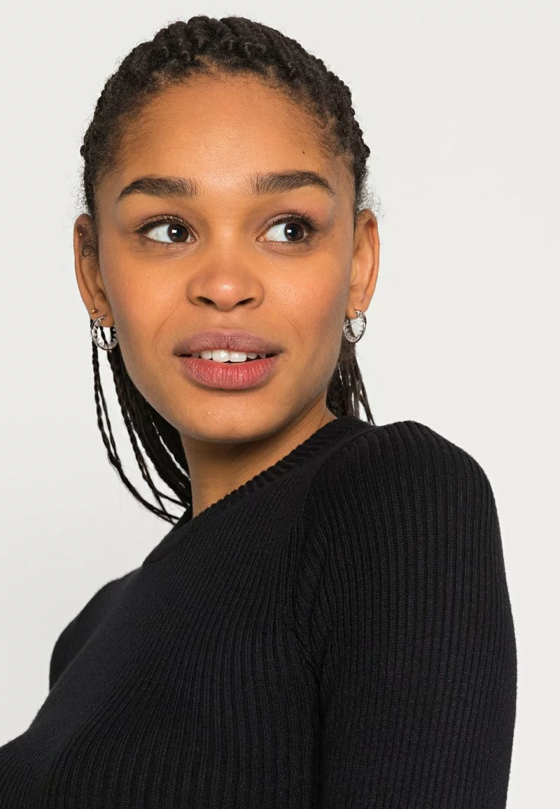 Even&Odd Damen Strickpullover - Black 7 Even&Odd Damen Strickpullover - Black – Bild 5