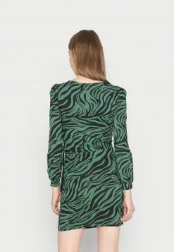 Even&Odd Damen Jerseykleid - Black/green -Even&Odd Verkäufe 2023 d3f9e5322e3b40bbab5d0d6b664dbacc