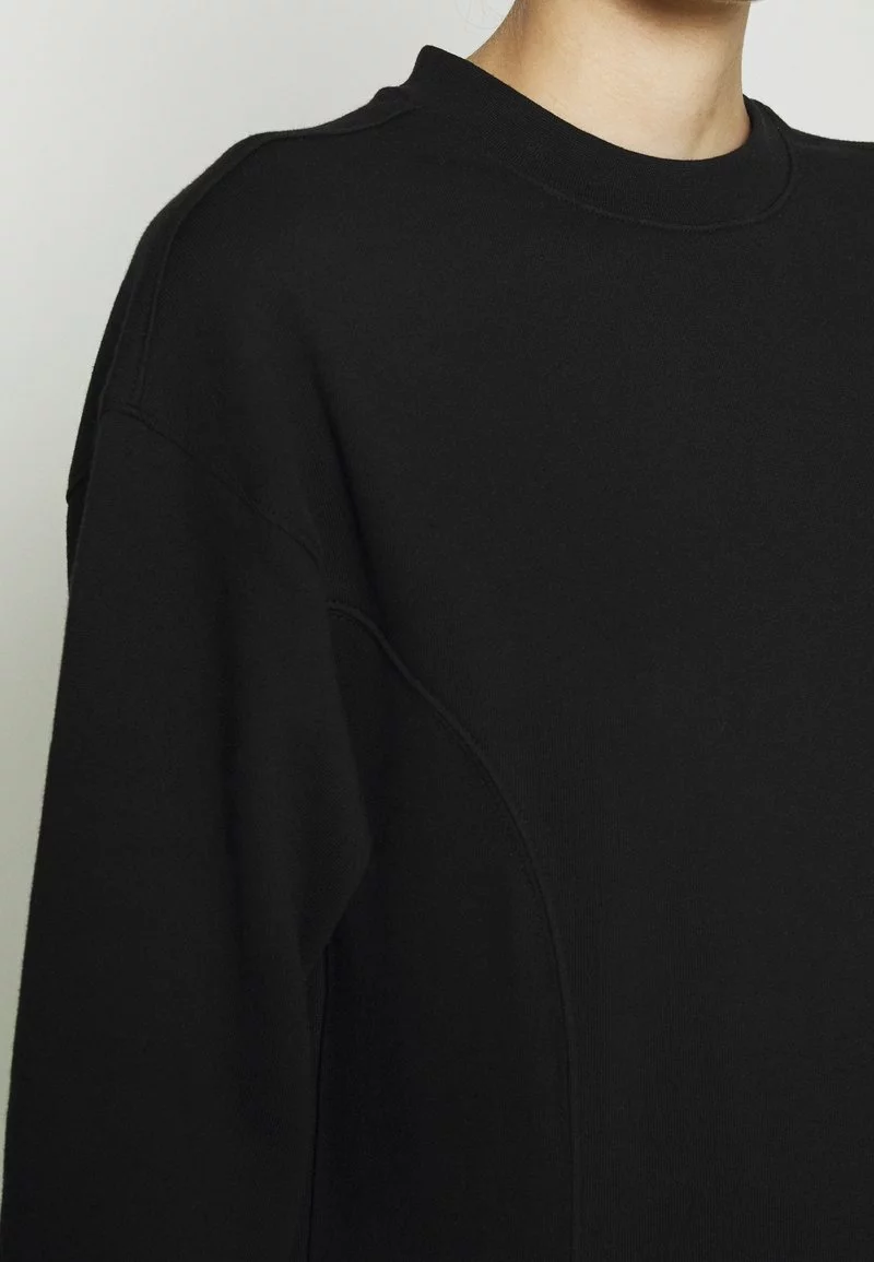 Even&Odd Damen SWEAT - Midi Slit Dress - Freizeitkleid - Black 7 Even&Odd Damen SWEAT - Midi Slit Dress - Freizeitkleid - Black – Bild 5