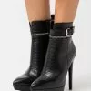 Even&Odd Damen LEATHER - High Heel Stiefelette - Black -Even&Odd Verkäufe 2023 d84745be7c0b4b8b9cf93738b32d5513