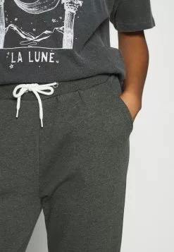 Even&Odd Damen Regular Fit Jogger With Contrast - Jogginghose - Mottled Dark Grey -Even&Odd Verkäufe 2023 d8e0508bc71f4005b42489e3f308e43a