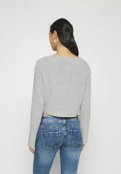 Even&Odd Damen Strickpullover - Mottled Grey -Even&Odd Verkäufe 2023 d97e09b304db48a2b4dfb309f680dca2