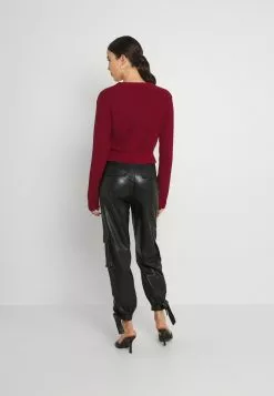 Even&Odd Damen HIGH CROPPED SIDE SLIT - Strickpullover - Red -Even&Odd Verkäufe 2023 d982dba95f2a477182701122512d009f