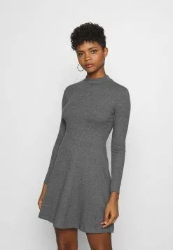 Even&Odd Damen Jerseykleid - Dark Grey