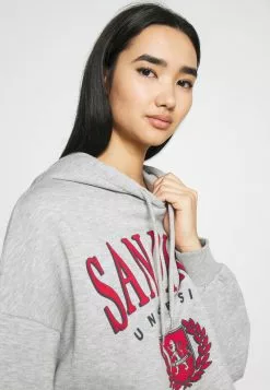 Even&Odd Damen OVERSIZED CROPPED PRINTED HOODIE - Kapuzenpullover - Mottled Light Grey -Even&Odd Verkäufe 2023 dab4f6482b224fc68e313a1f00ec5749