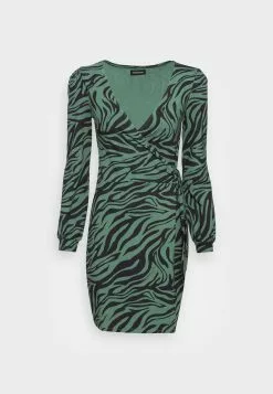Even&Odd Damen Jerseykleid - Black/green -Even&Odd Verkäufe 2023 dba7c72271f44d0ea720bb99b4231cb6
