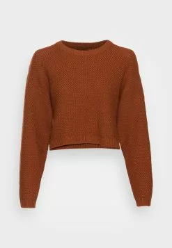 Even&Odd Damen CREWNECK JUMPER - Strickpullover - Brown -Even&Odd Verkäufe 2023 dcdc040e677449fc8d74f0d22a174973