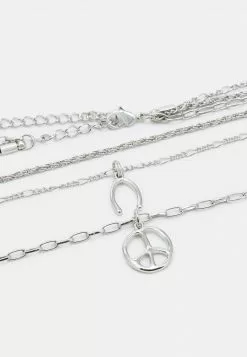 Even&Odd Damen Halskette - Silver-coloured -Even&Odd Verkäufe 2023 e276bf3311ed463eb8f5fbba60475eb0