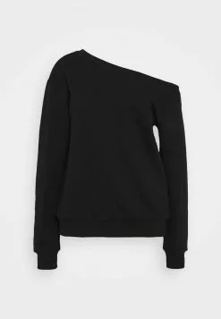 Even&Odd Damen LOOSE OFF SHOULDER SWEATSHIRT - Sweatshirt - Black -Even&Odd Verkäufe 2023 e350e84837f641c1809c0d8da543ad7e