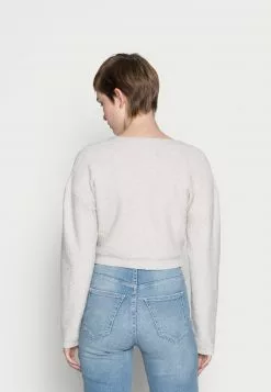 Even&Odd Damen CROPPED STRUCTURED CARDIGAN - Strickjacke - Beige -Even&Odd Verkäufe 2023 e40b507228d1422e883970bceffe8477