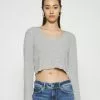 Even&Odd Damen Strickpullover - Mottled Grey -Even&Odd Verkäufe 2023 e434a5302c4f40c6a4fc0943bb7f62d5